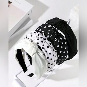 NWT Headband - Black and White